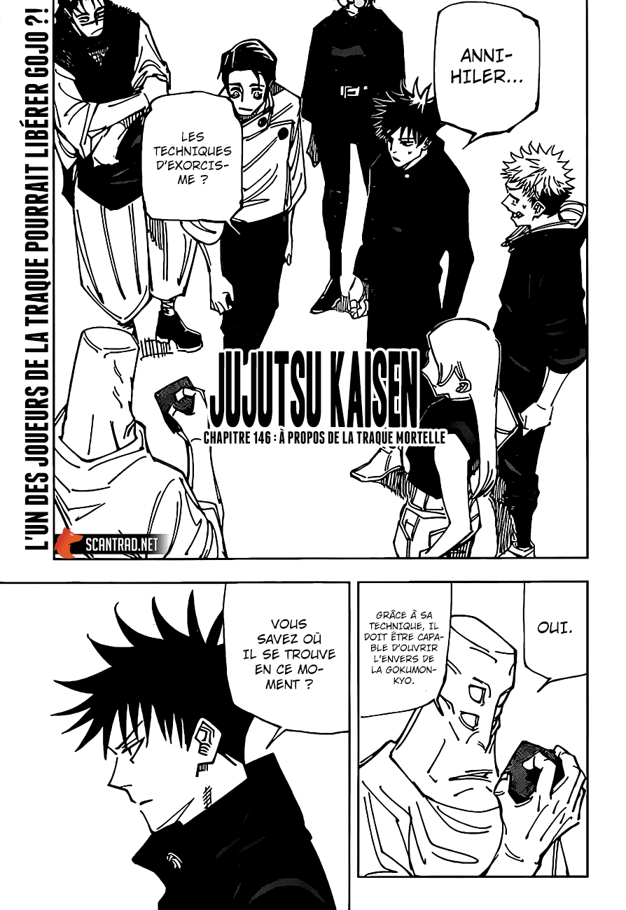 Jujutsu Kaisen: Chapter 146 - Page 1